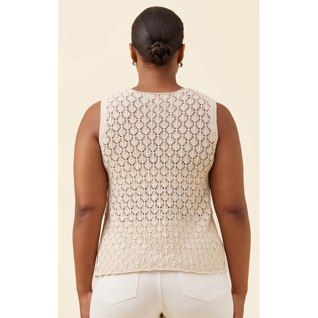 Top Mia Knit - Canvas