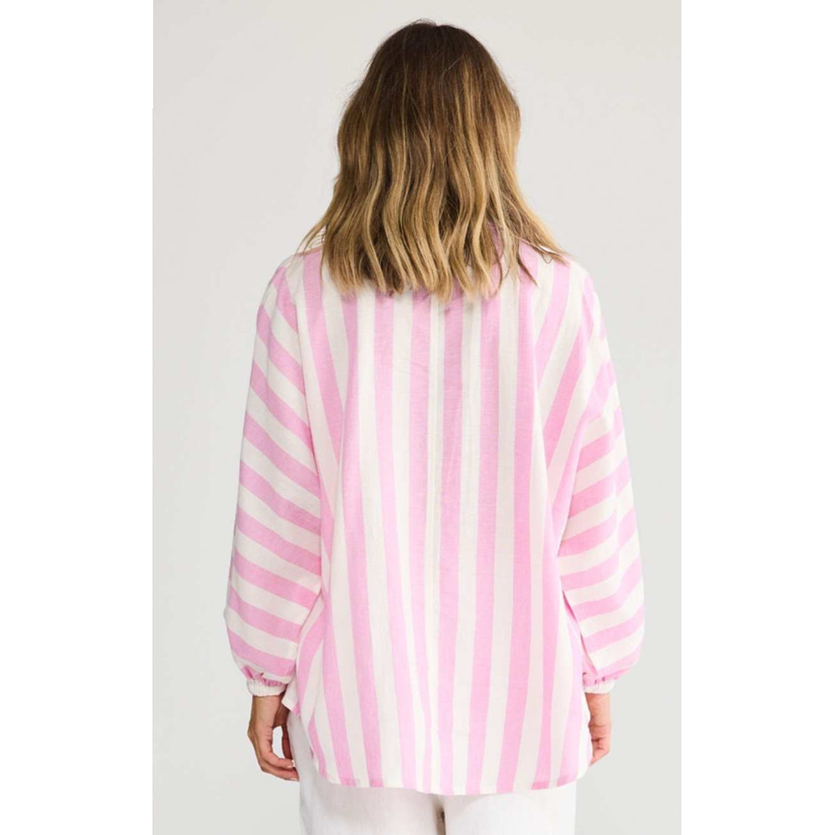 Top Cliffside Shirt - Candy Stripe