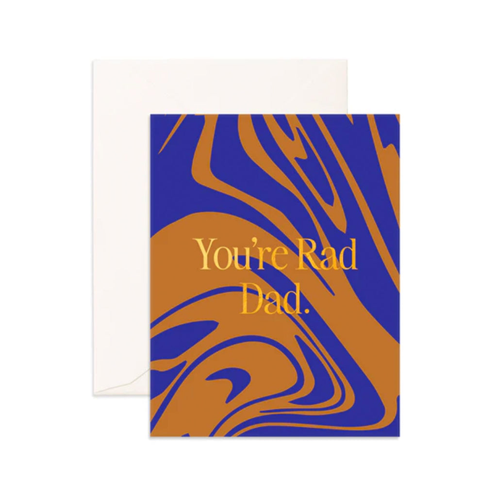 Card Rad Dad Acid Wash