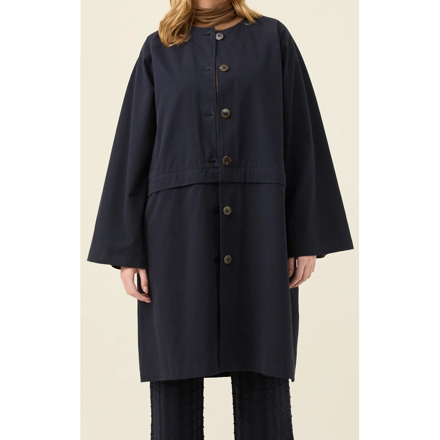 Coat Farida Convertible - Navy