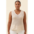 Top Mia Knit - Canvas