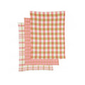 Tea Towel Kit S/3 Recycled Cotton - Pink (50x70cm)