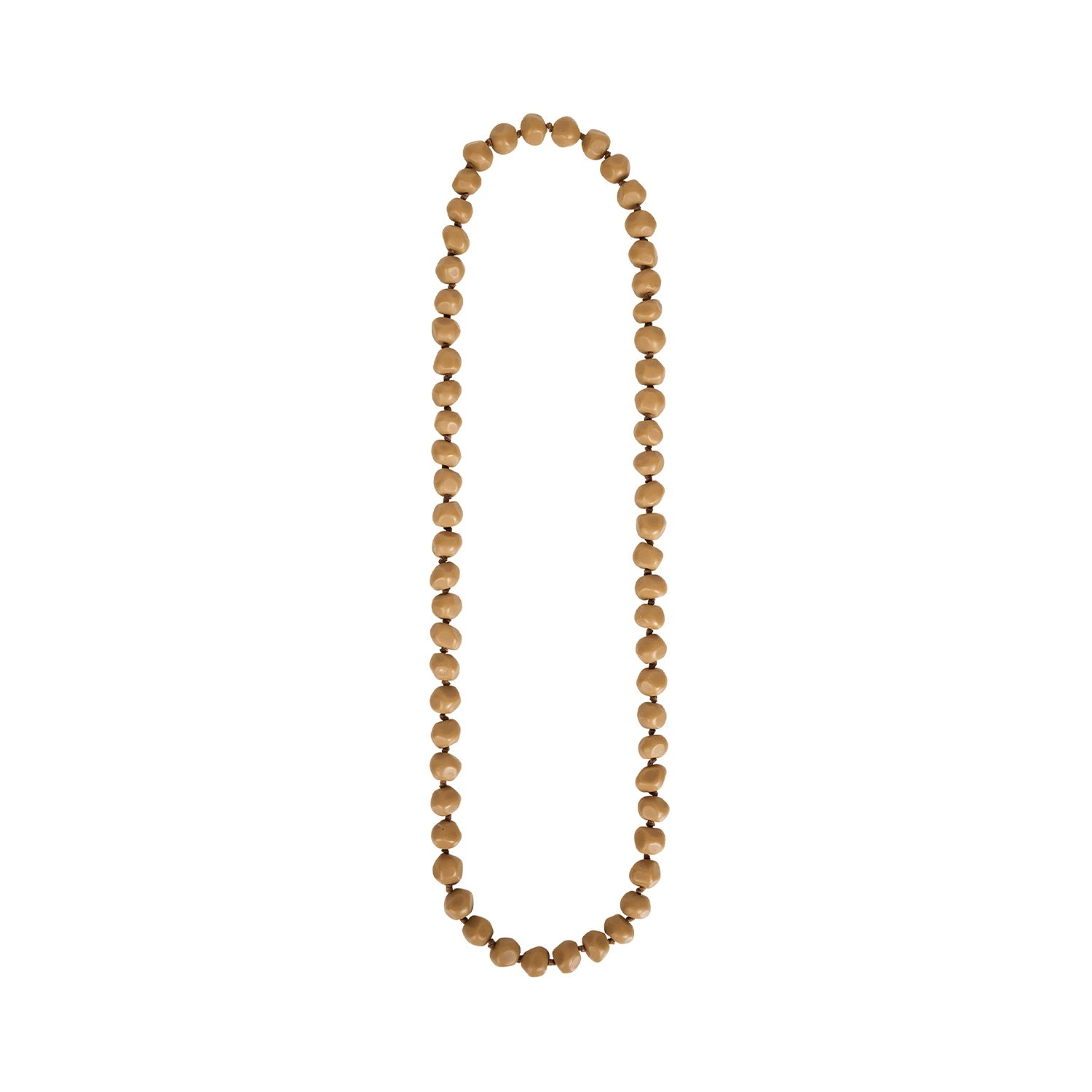 Necklace Maasai Long - Caramel