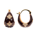Earring Amira Gem - Mahogany