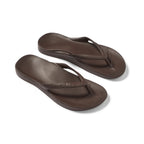 Arch Support Thongs - Chocolate Brown
