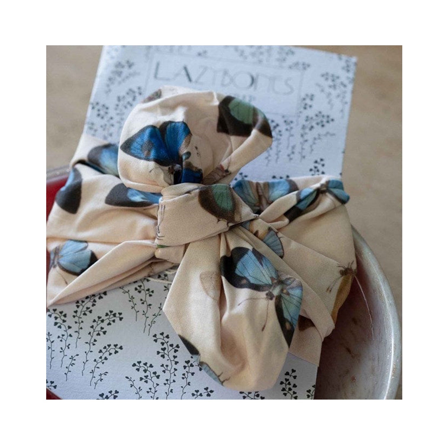 Hair Wrap Wide - Butterflies