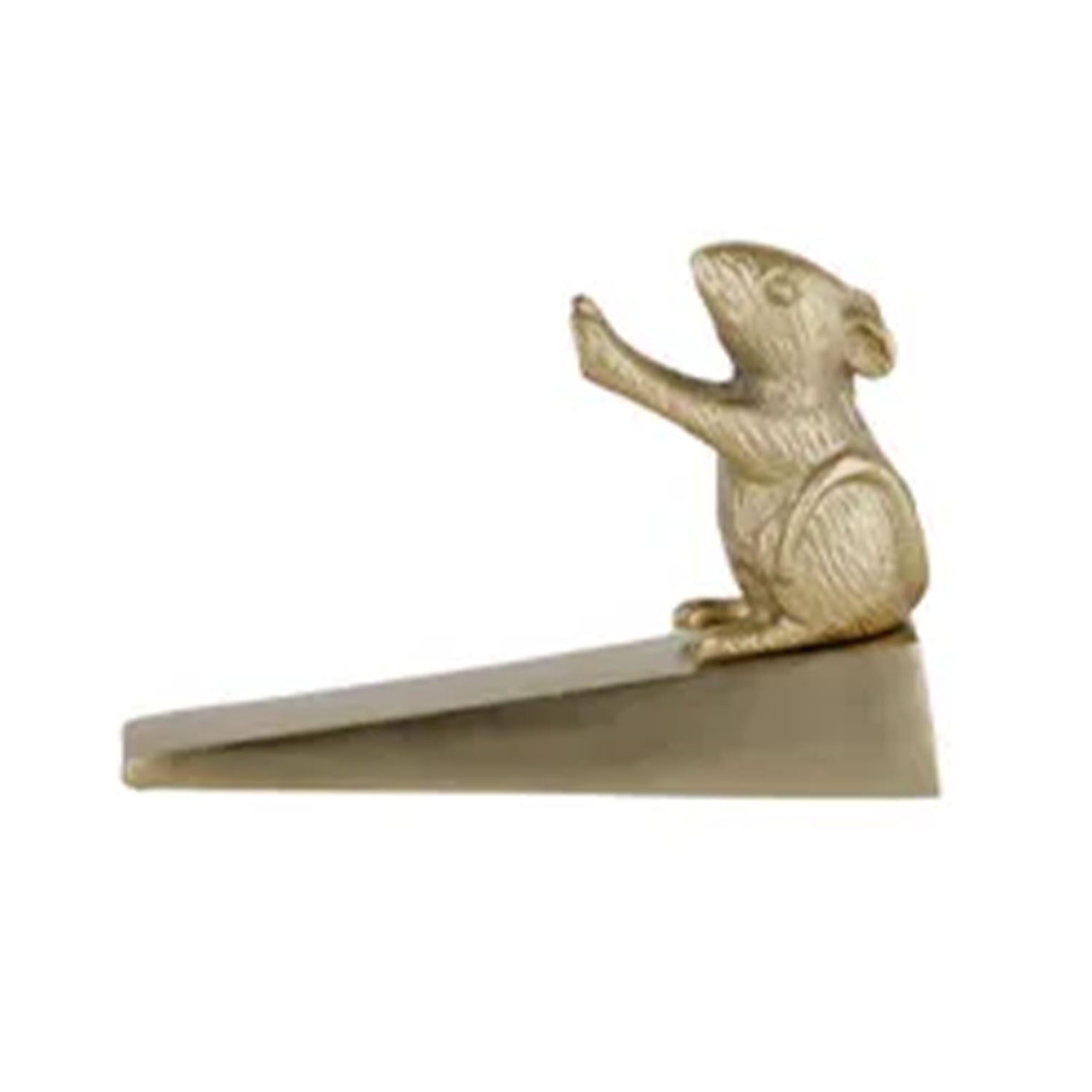 Door Wedge - Millie Metal 15x10cm Gold