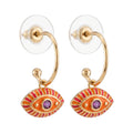 Earring Positano Eye - Orange