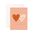 Card Adore You Hearts