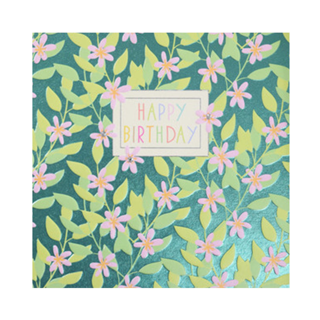 Card HB Flowers & Leaves