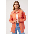 Top Mykonos Embroidered Stripe Shirt - Pink