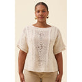Top Maggie Crochet - Canvas
