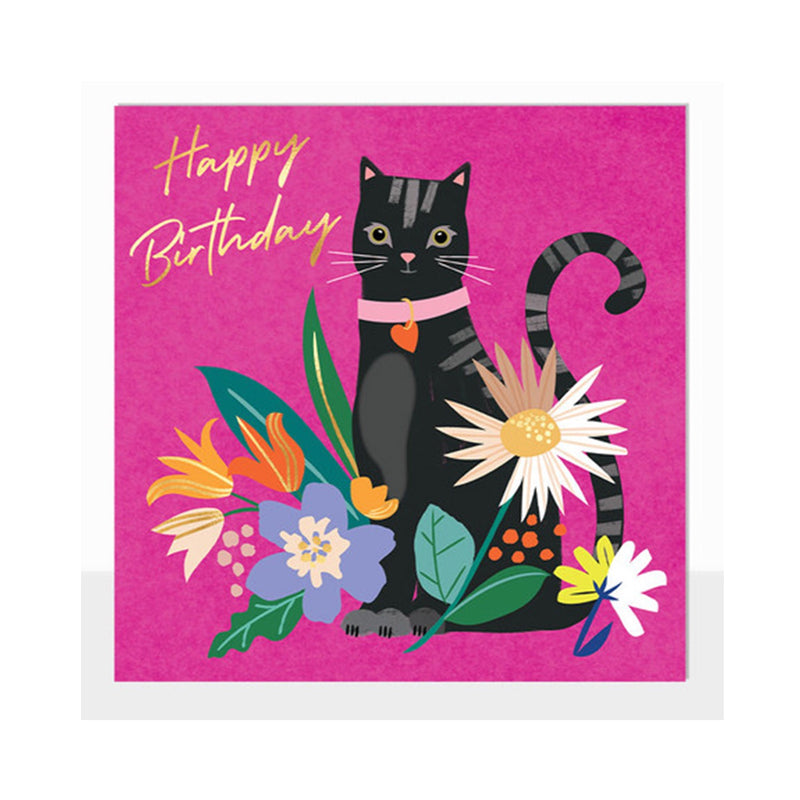Card Black Cat
