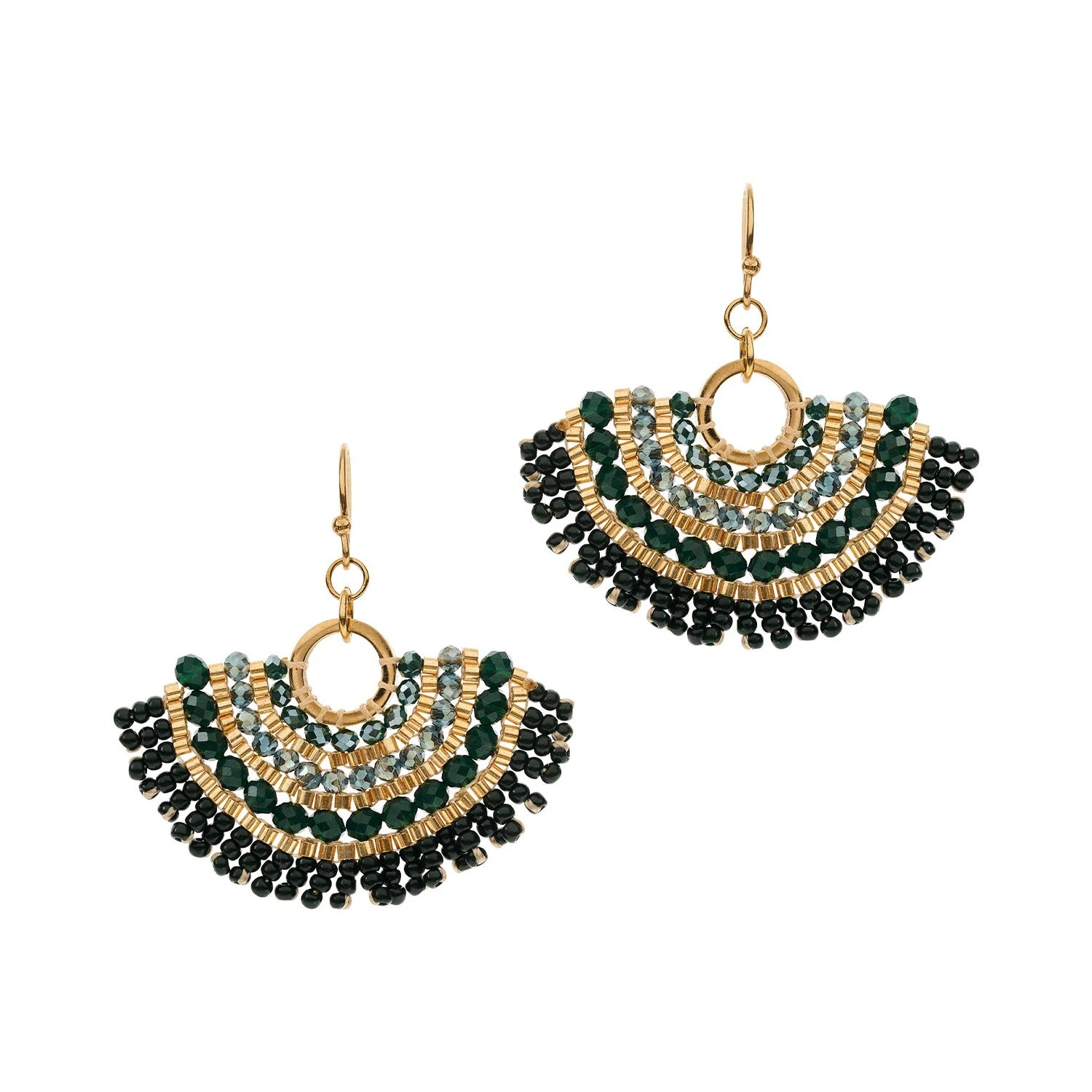 Earring Ayla Fan - Pampas
