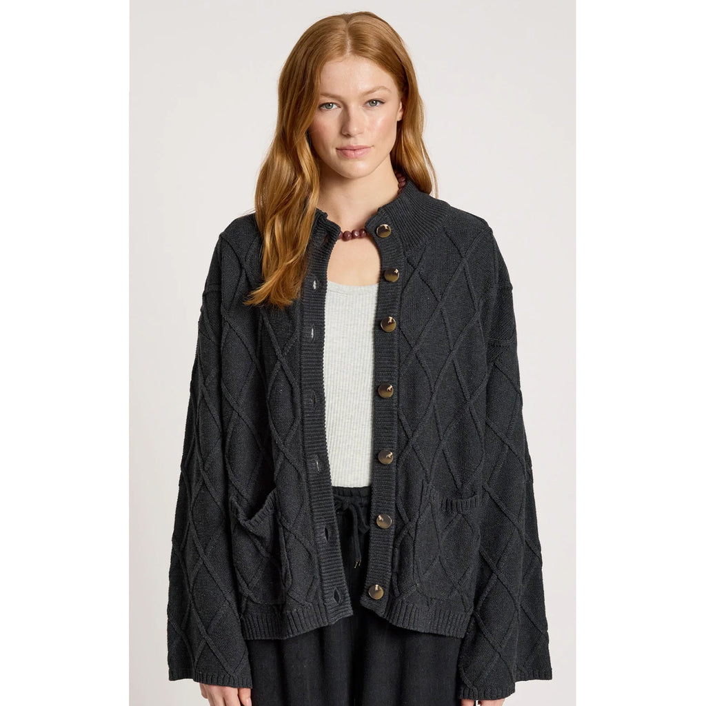 Cardigan Liora Crop Char