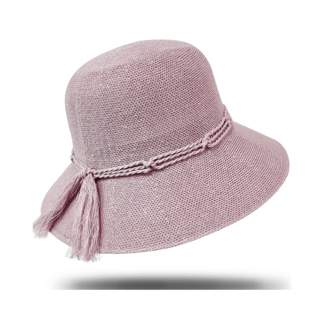 Hat Cloche Linen OS - Pink
