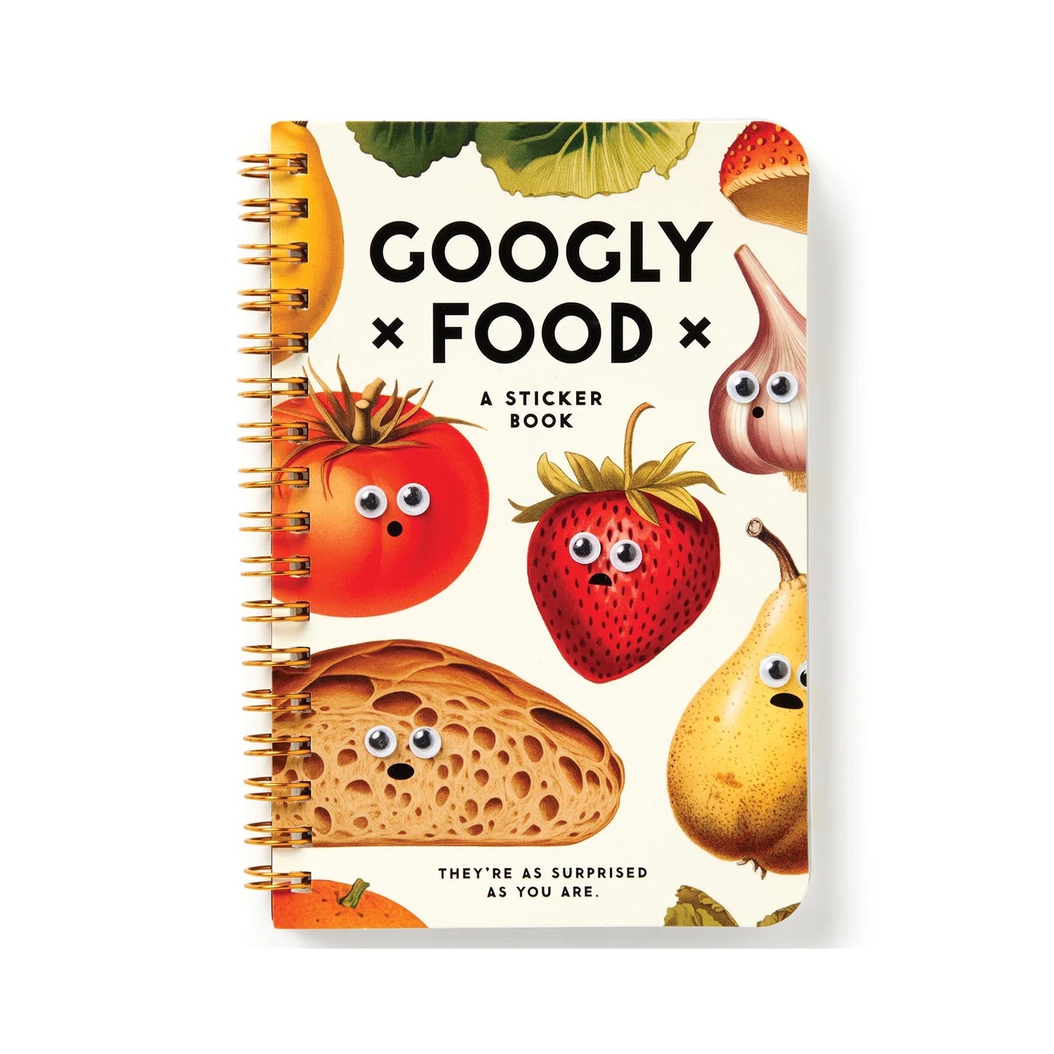 Sticker Book - Googly Fruit