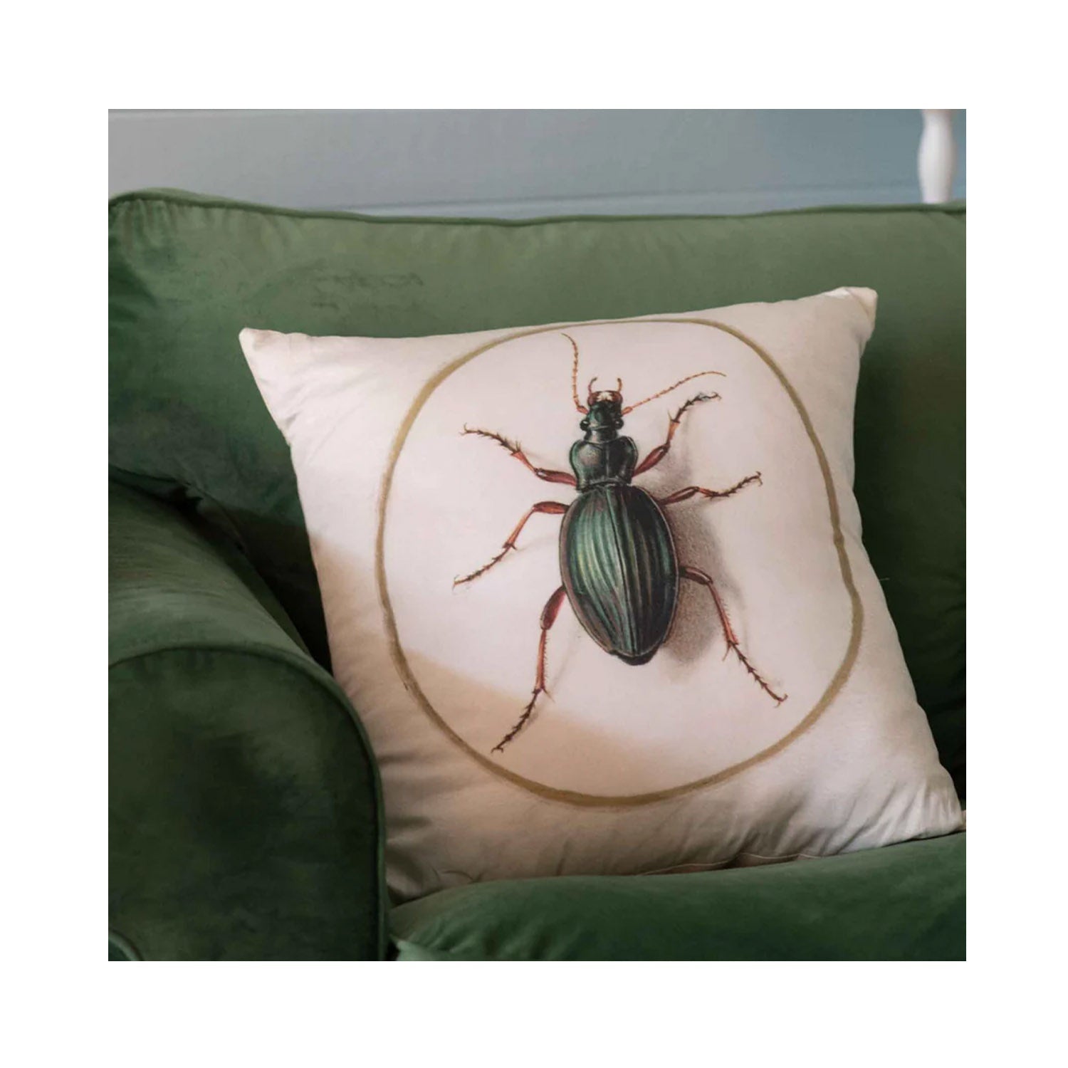 Cushion Cover - Golden Beetle