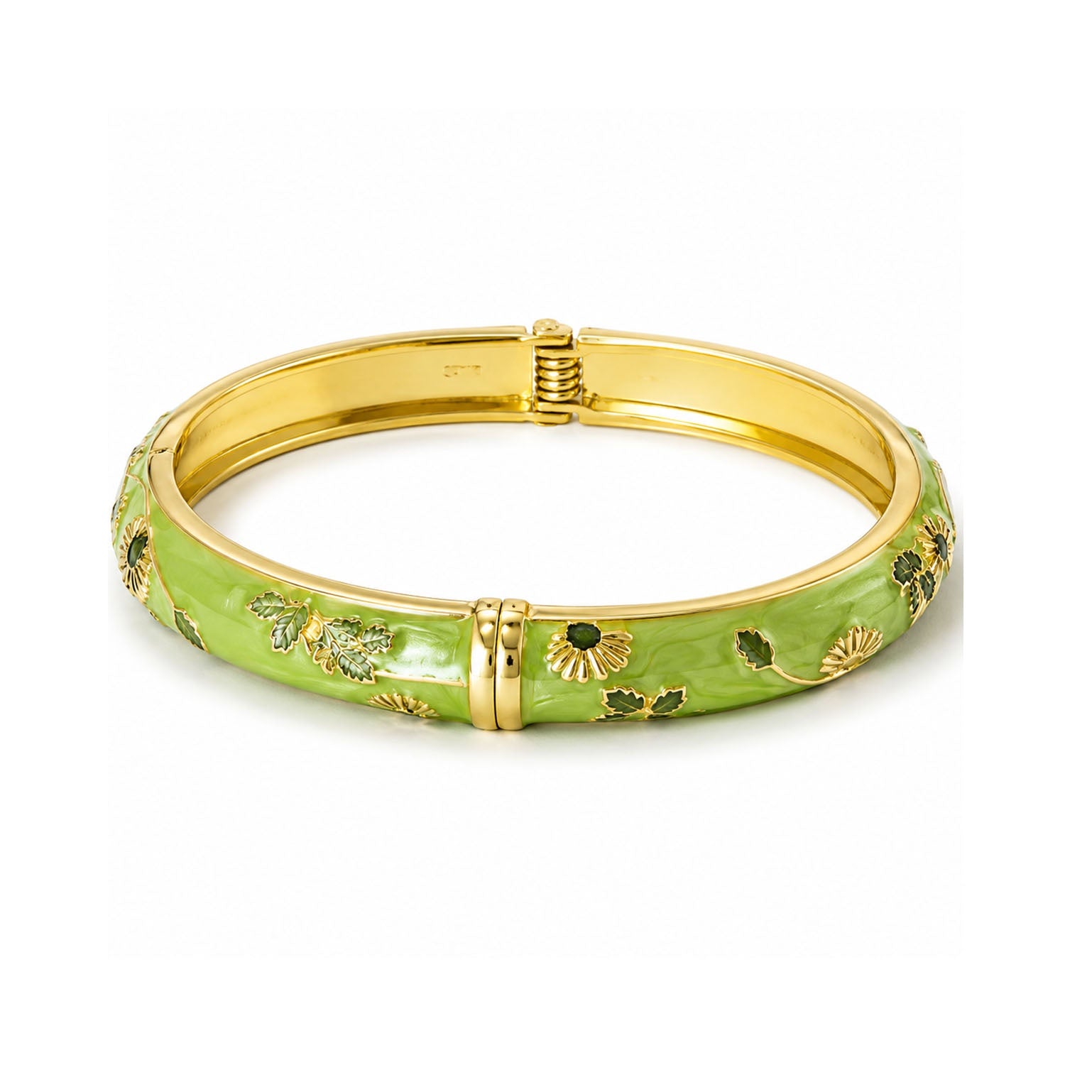 Bangle Enamel - Vine Green