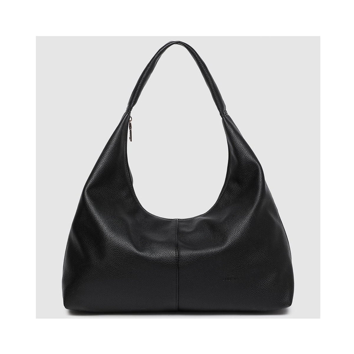 Shoulder Bag Valentina Slouch - Black