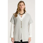 Cardigan - Berber Vest Cardigan Marle