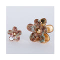 Hair Claw Flora Set of 2 - Purple
