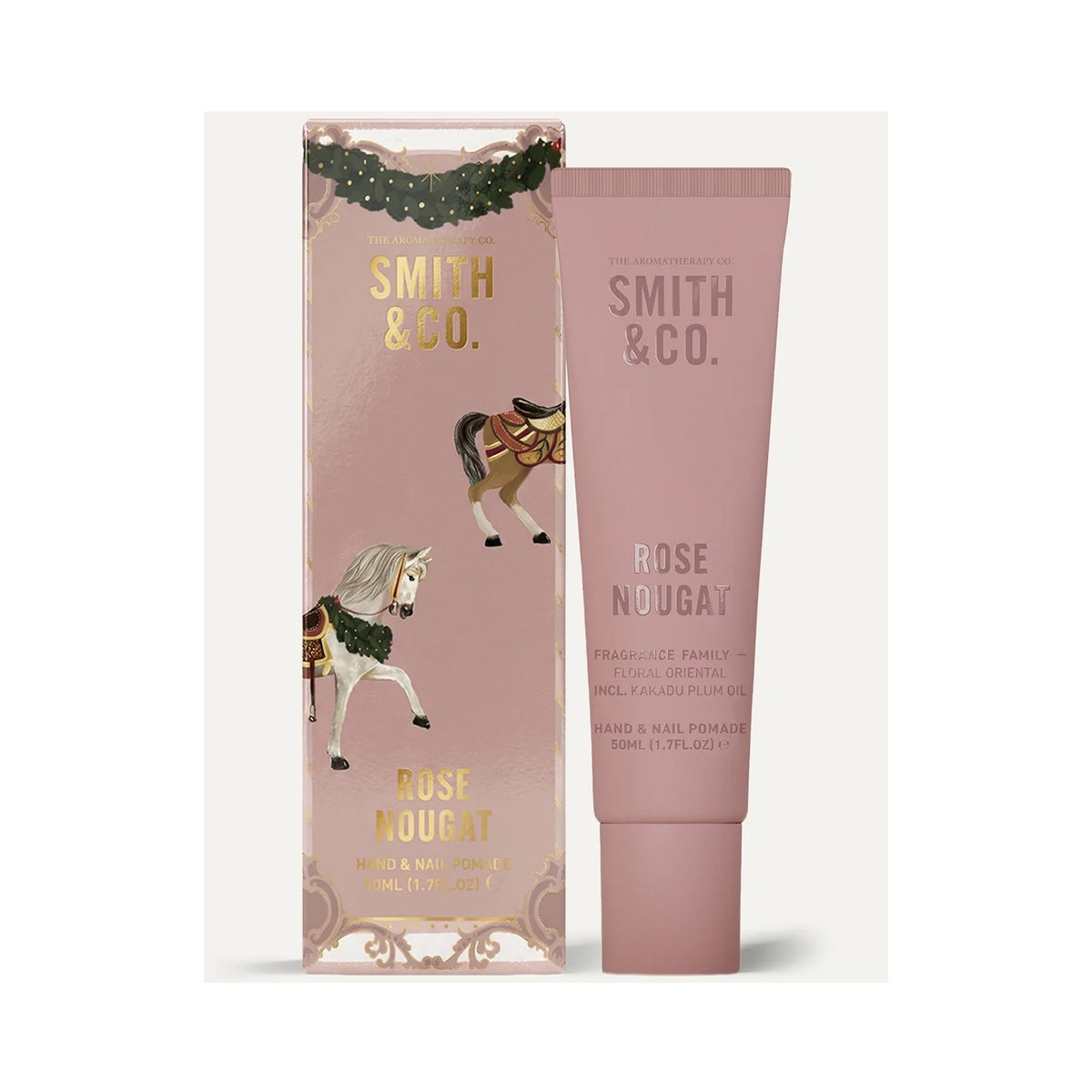 Hand & Nail Pomade Festive - Rose Nougat