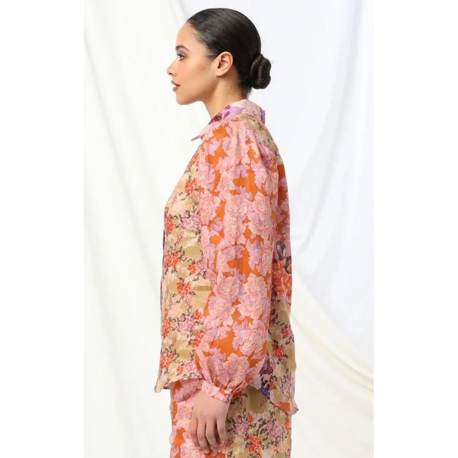 Top Lola Blouse - Cedar Mirage