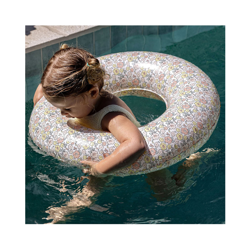 Pool Ring Mini Tube Into the Garden Ditsy Floral