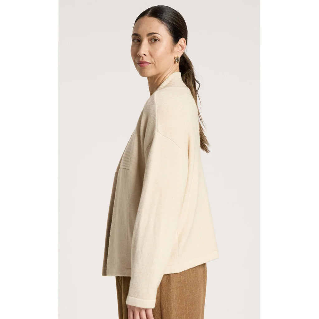 Cardigan Samira Crop Bisque