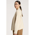 Cardigan Samira Crop Bisque