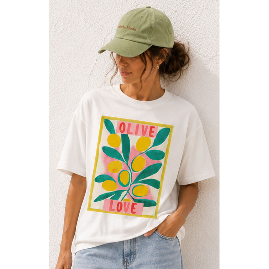 TShirt White - Olive Love