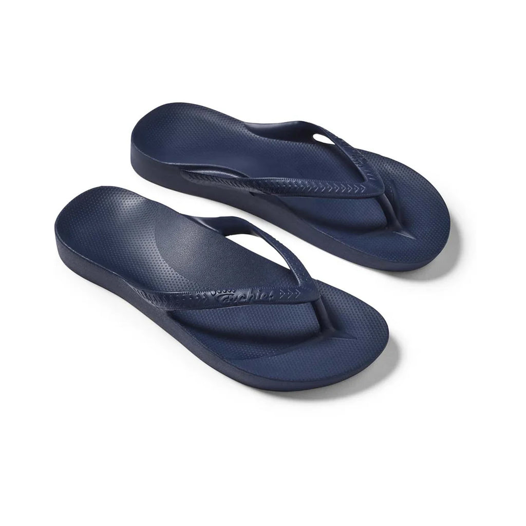 Arch Support Thongs - Navy