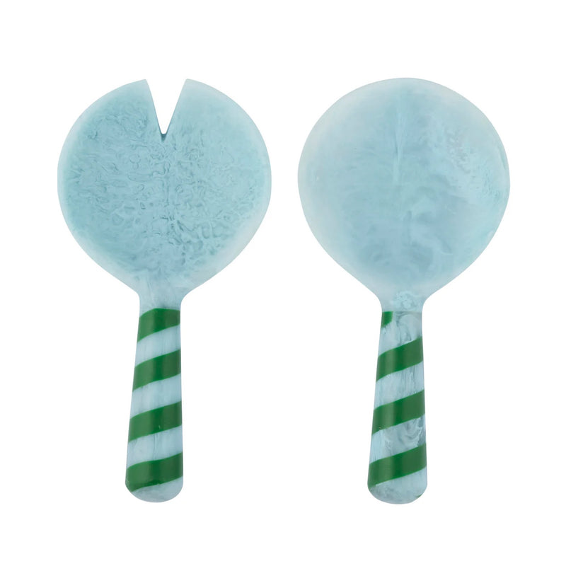 Servers Capri S/2 Resin - Sky/Emerald