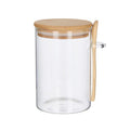 Canister Glass Small + Spoon