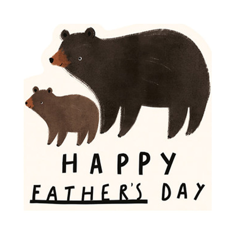 Card Fathers Day - Bears