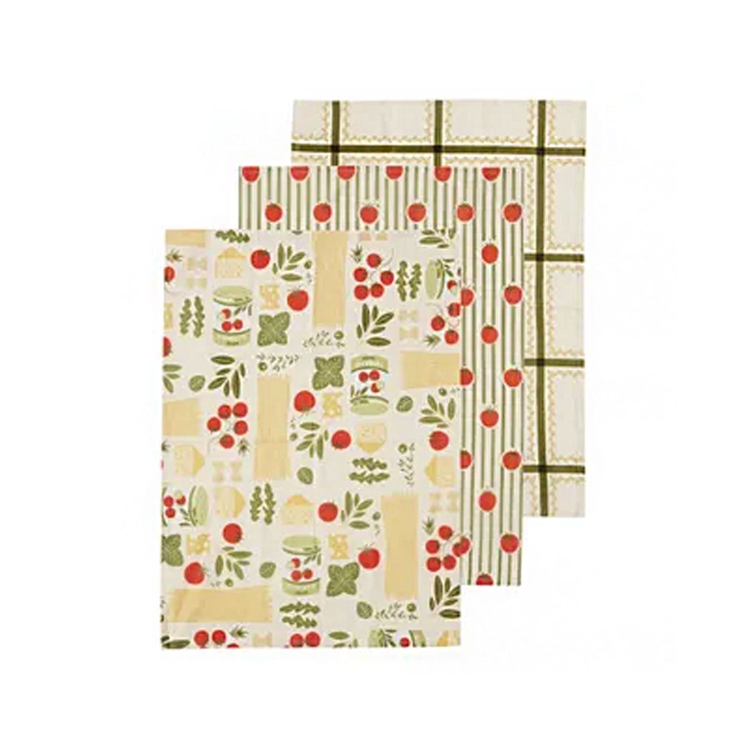 Tea Towels - Deli S/3 Cotton