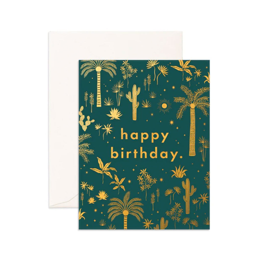 Card Birthday Desert Palms