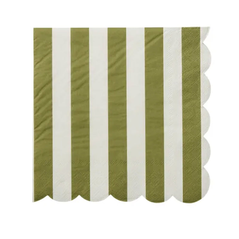 Napkin 3 Ply - Carnival - Olive