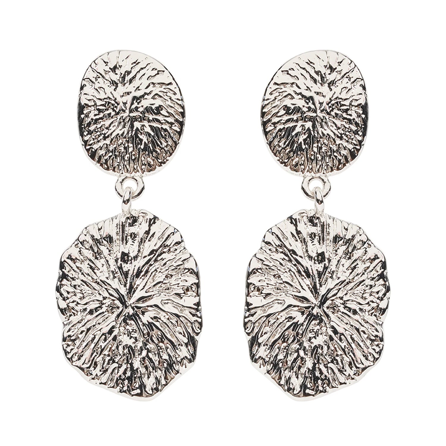 Earring Sansi - Silver Drop