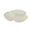 Dish Pacific Cer Divided 21x21x4.5cm Nat