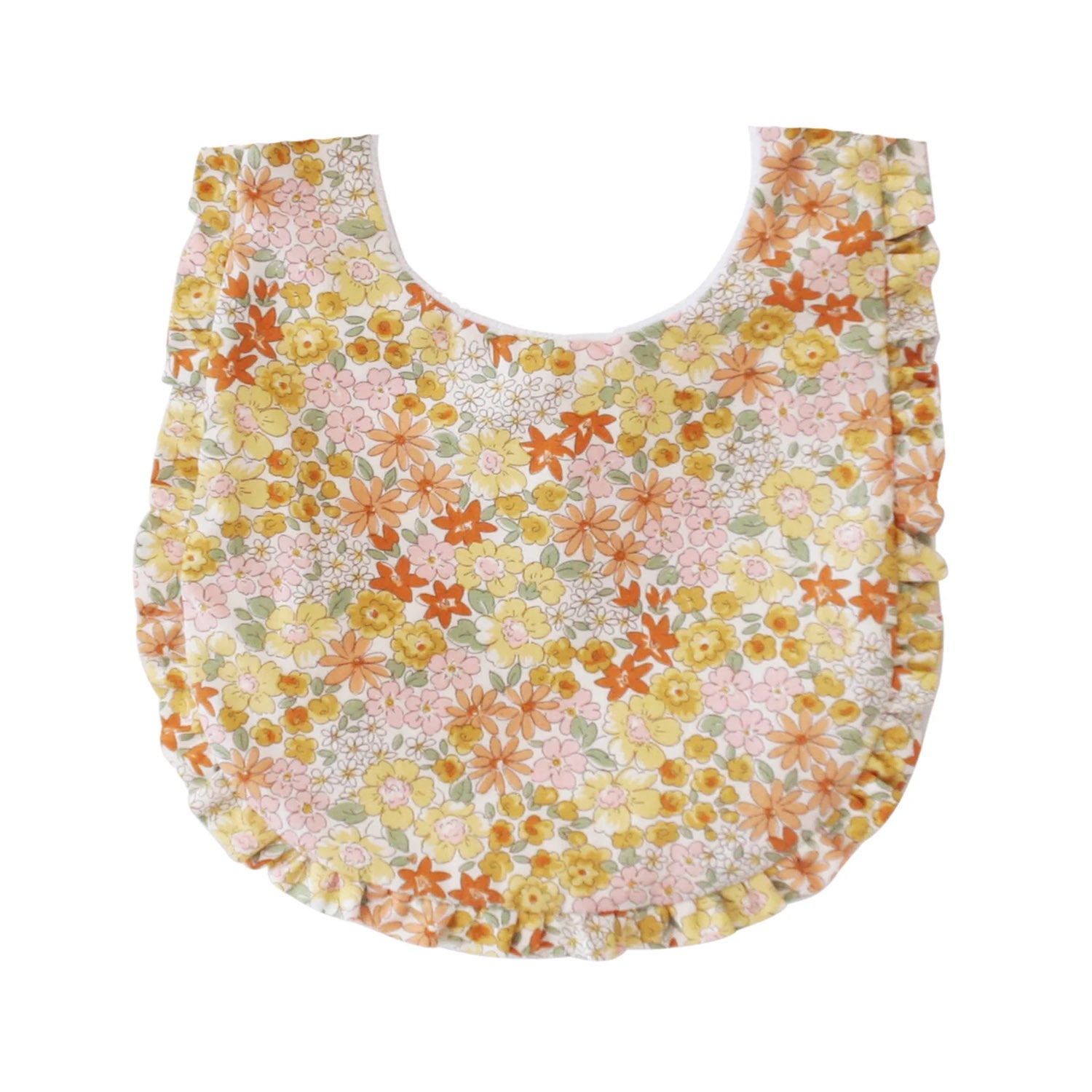 Bib Ruffle Sweet Marigold