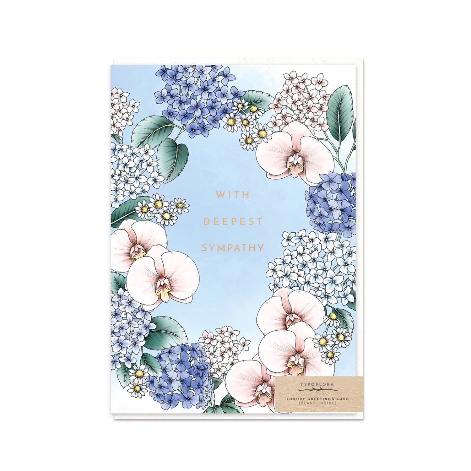Card Orchid Sympathy