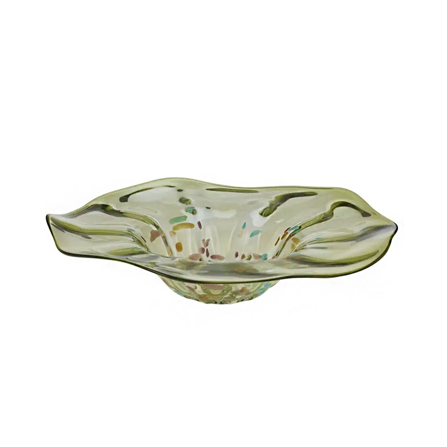 Platter Glass - Messina Green