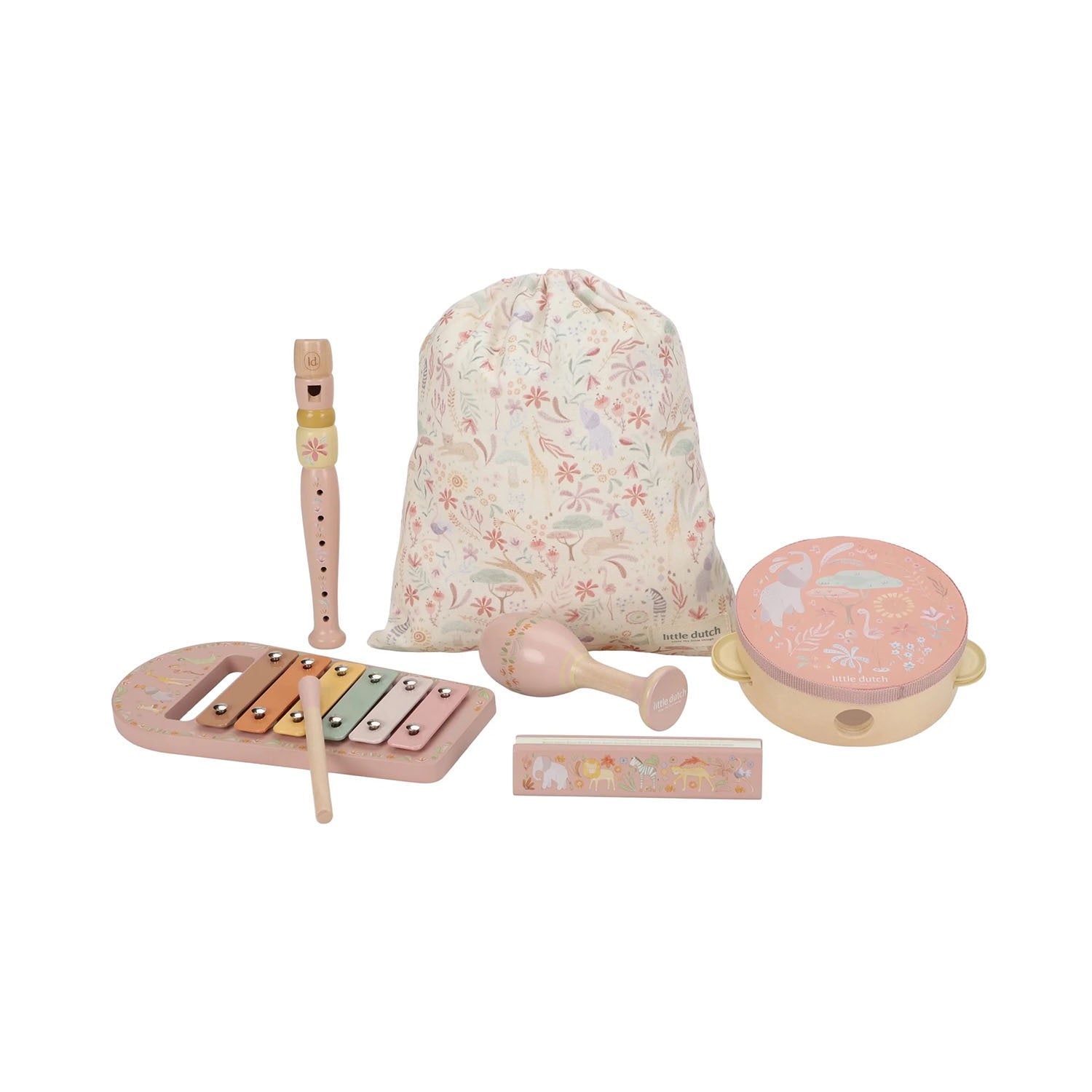 Music Set - Pink - Safari Friends