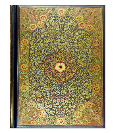 Journal Hard Cover Large -Jeweled Filigree