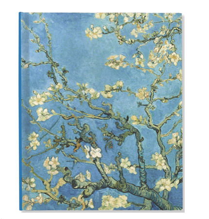 Journal Hard Cover Large -Almond Blossom