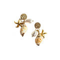 Earring Natural Shell Charm