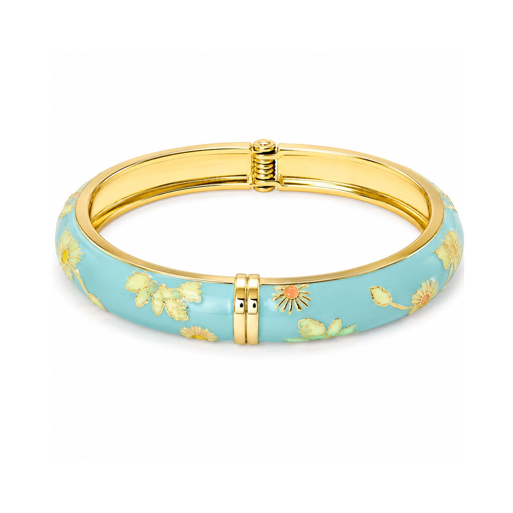 Bangle Enamel - Vine Dark Blue