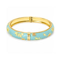 Bangle Enamel - Vine Dark Blue